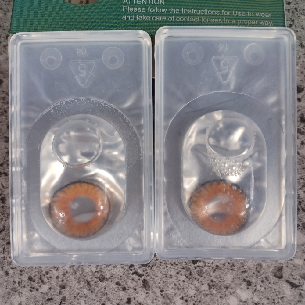 Honey - Color Eye Wear Lenses - Costume Enhancements - Picture 4 of 6